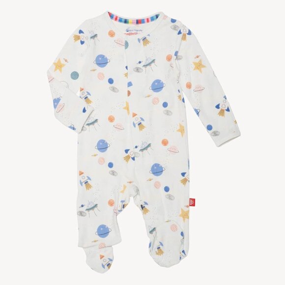 Magnetic Me / Stellar Space - Modal Footie / 0-3 Months - Picture 1 of 6